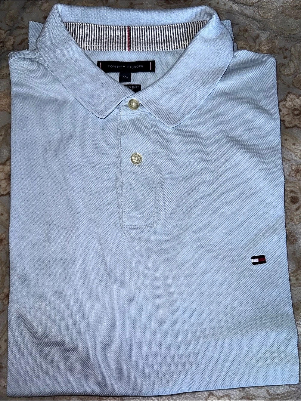 Tommy Hilfiger The 1985 Polo Shirt Regular Fit Blue XXL